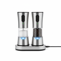 Rechargeable Salt and Pepper Grinder Set product shot white background