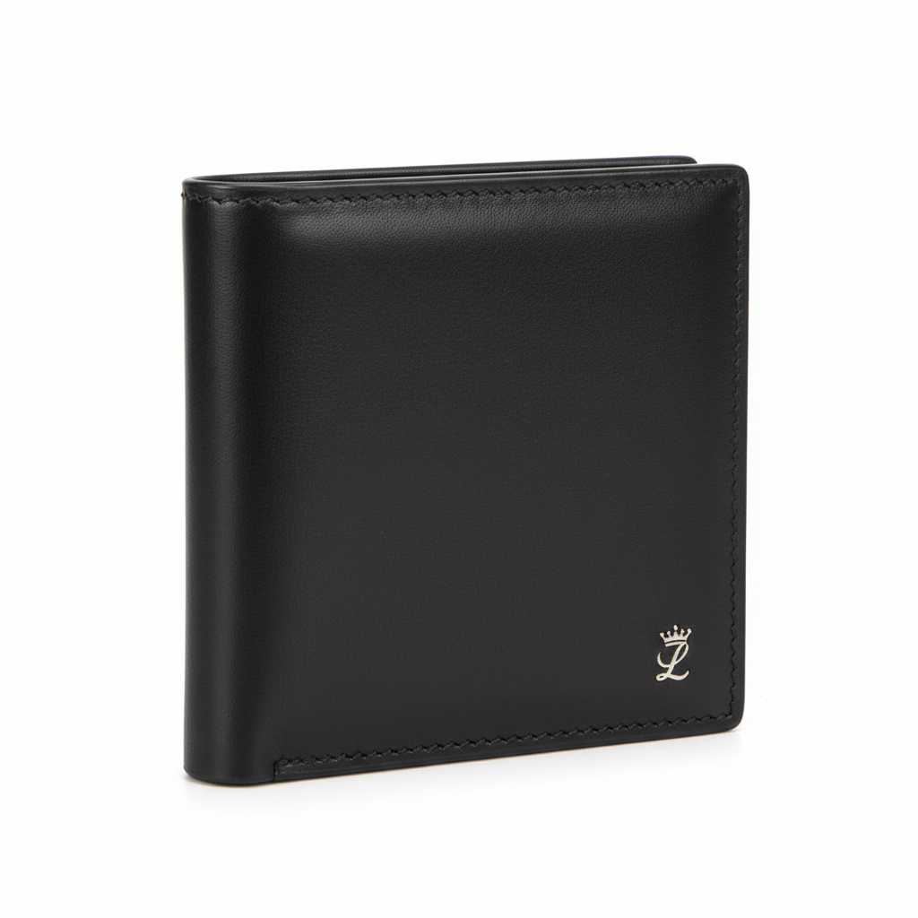 Premium Leather Wallet - Side Profile