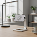 Phone stand on desk