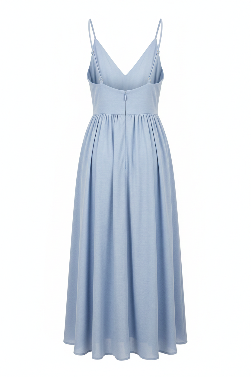 Women's Summer Dress Back View