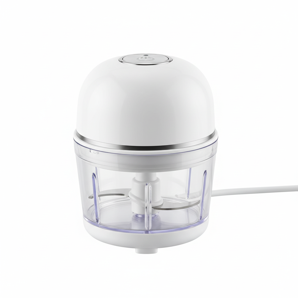 Electric Vegetable Chopper product shot white background